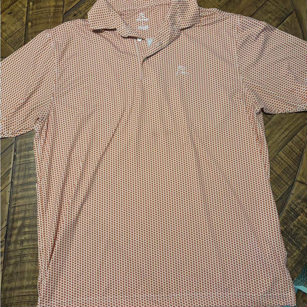 Rhoback Orange Texans Polo Shirt